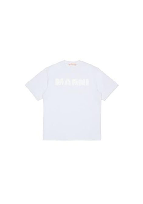 T-shirt con logo MARNI KIDS | M01901 M00Z10M100